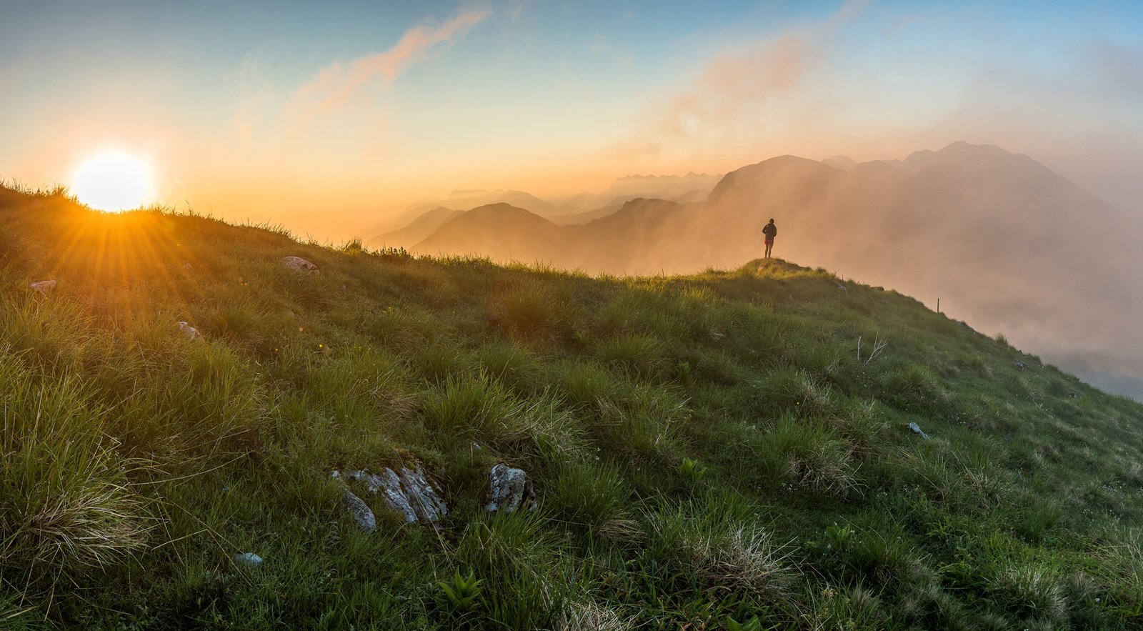 Mount Hanang | Female hiker at the top
